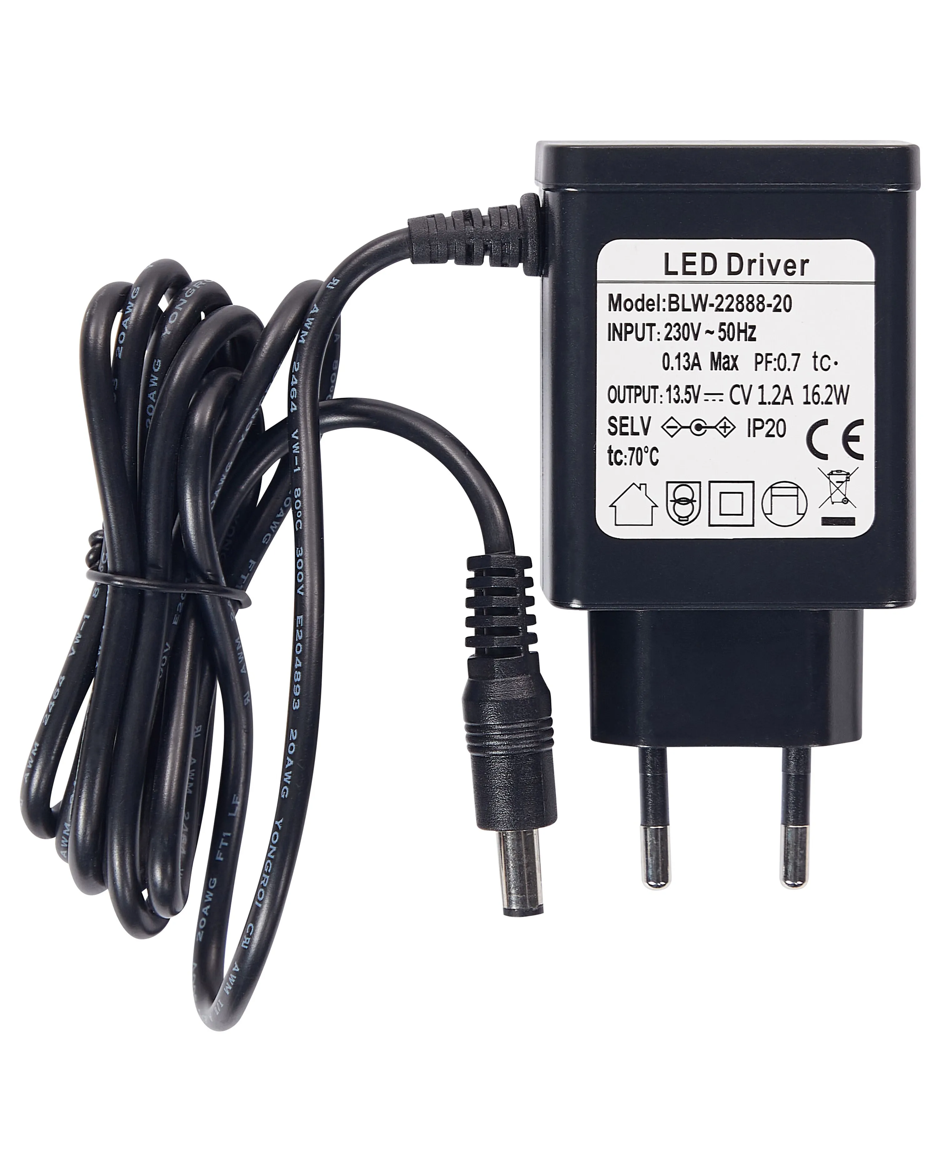 LED staande lamp ARIES met afstandsbediening met dimmer Metaal Zwart