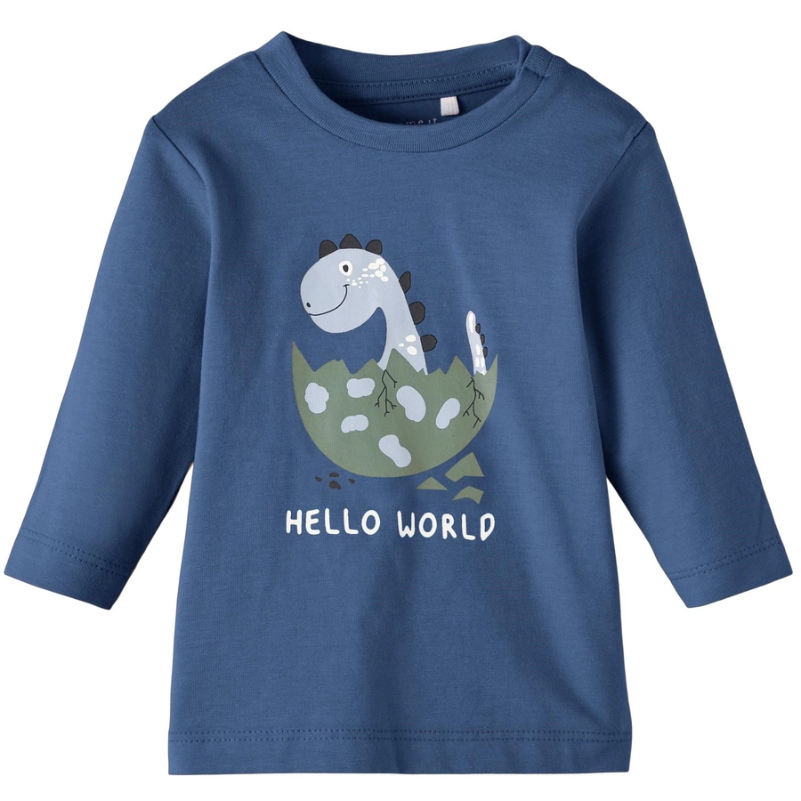 name it Langarmshirt Nbmtocon Bijou Blue