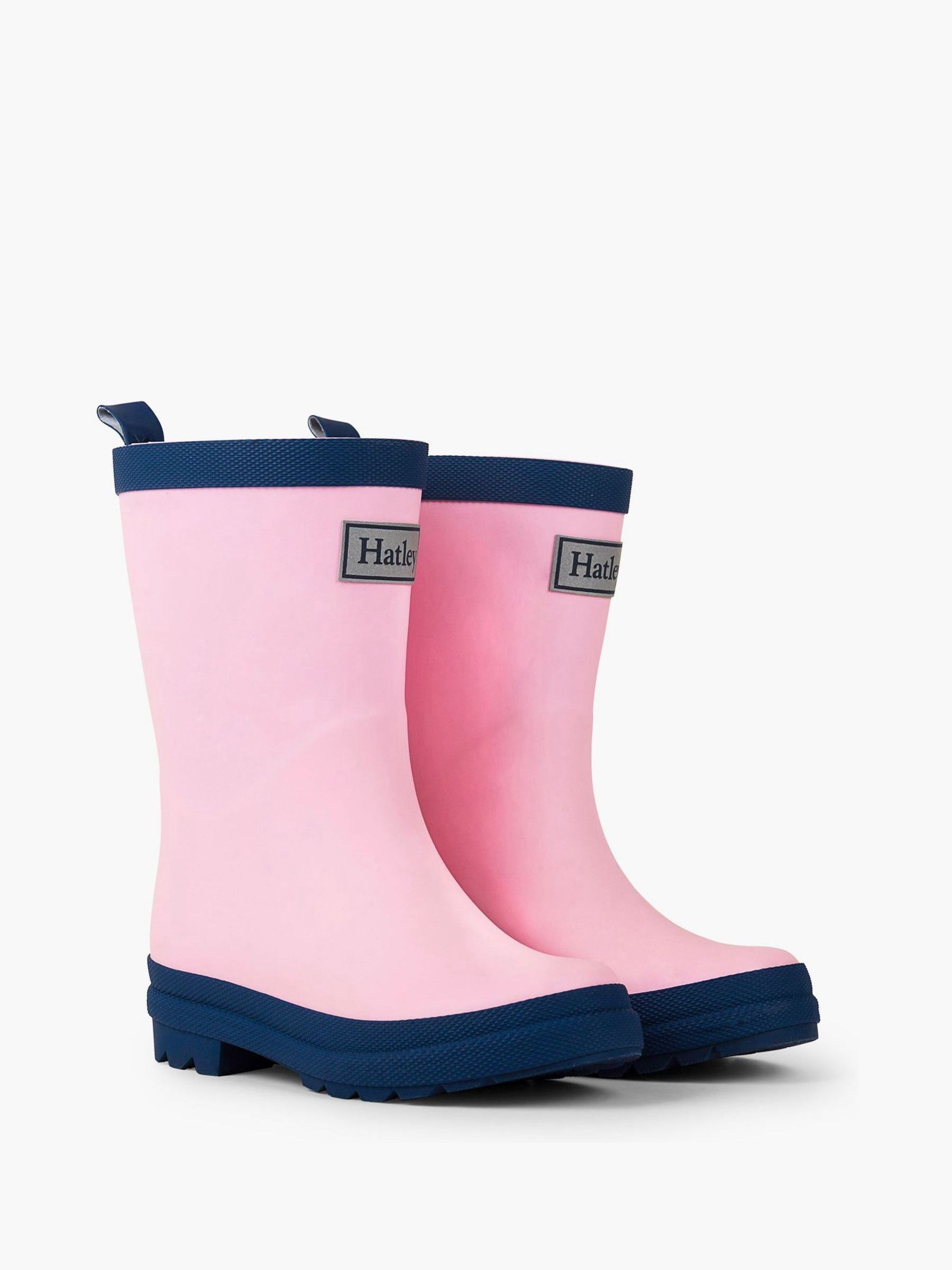 Hatley Pink Matte Waterproof Rain Boots