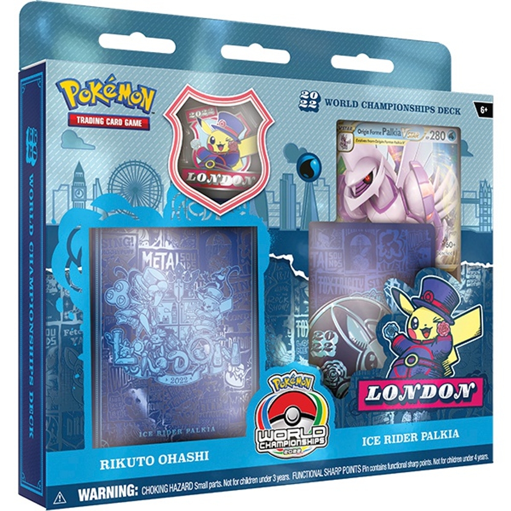 Pokémon-Sammelkartenspiel: Deck-Sortiment der Weltmeisterschaft 2022