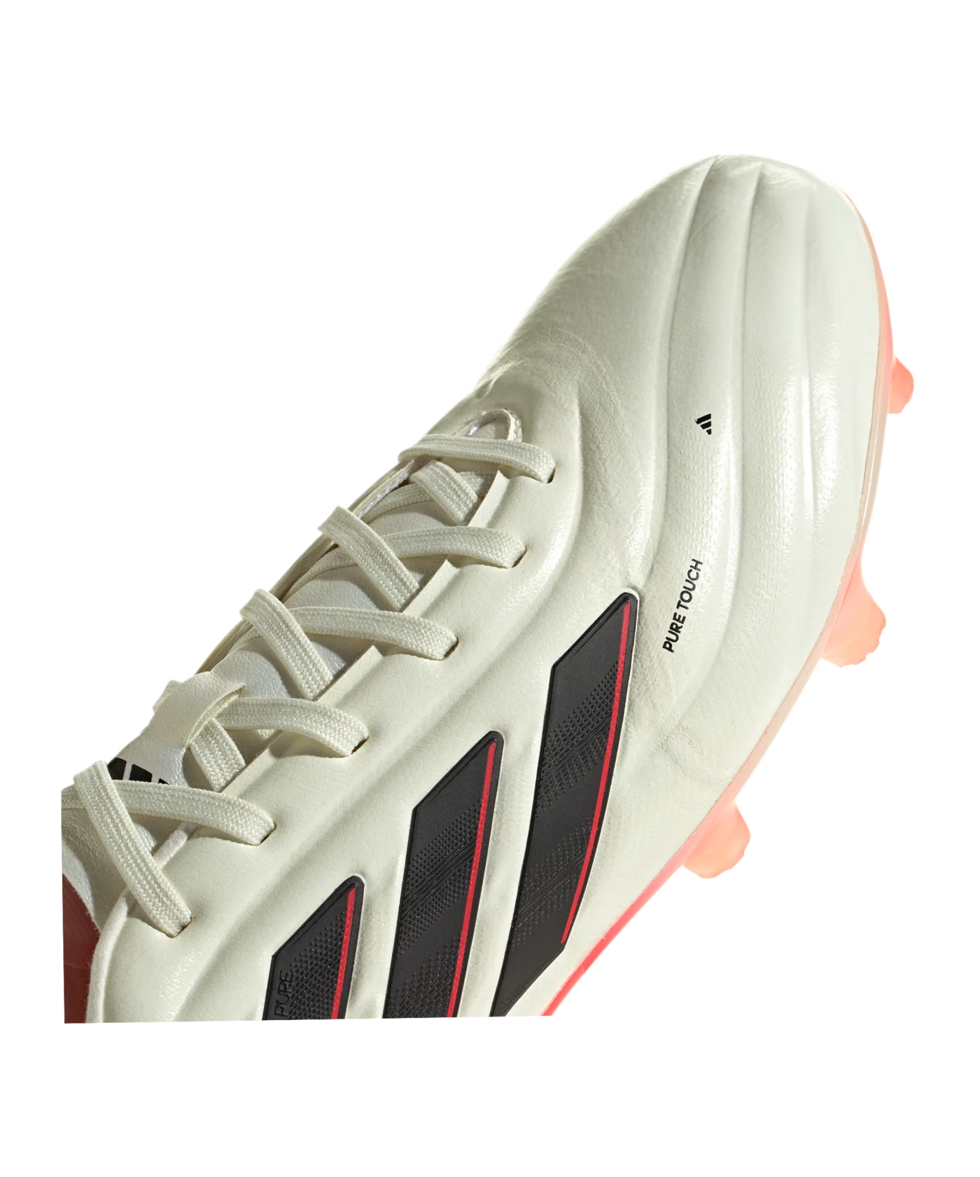 adidas COPA Pure 2 Pro FG Solar Energy Weiss Schwarz Rot
