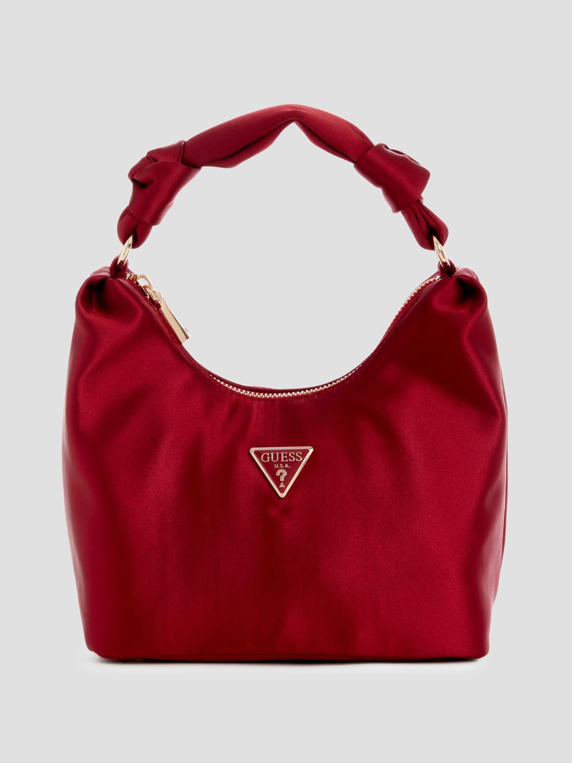 Bolsa Hobo Velina de Cetim