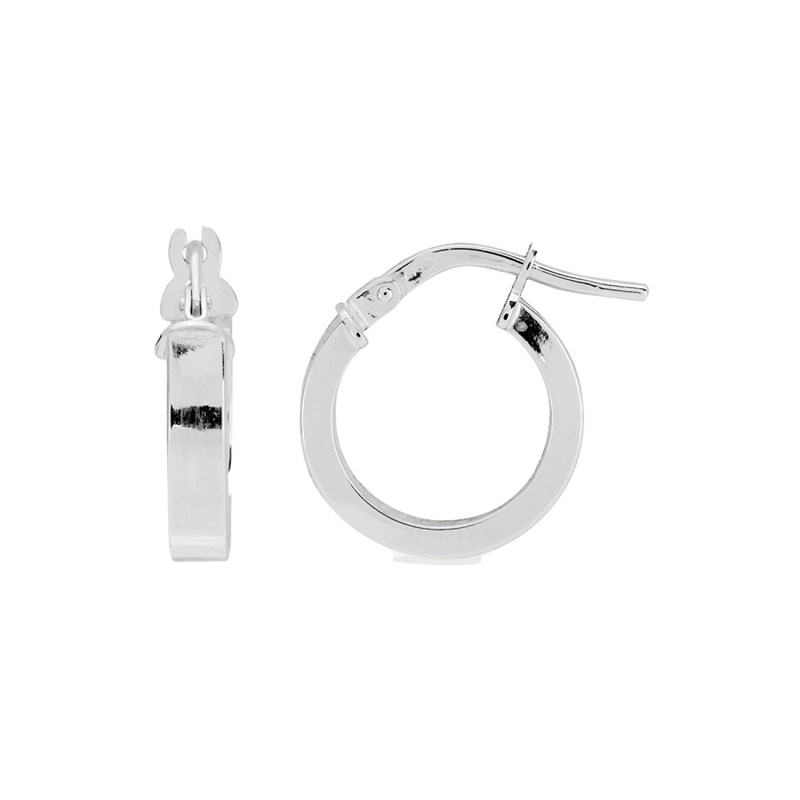 Créoles fantaisie Femme - Or 18 Carats - Diamètre 10mm