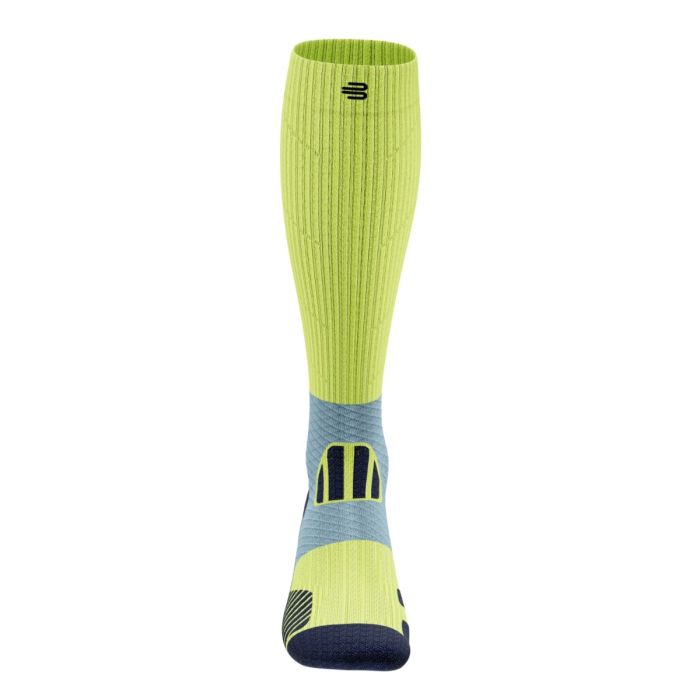 Bauerfeind Unisex Strømper Trail Run Compression Socks High Cut Grøn