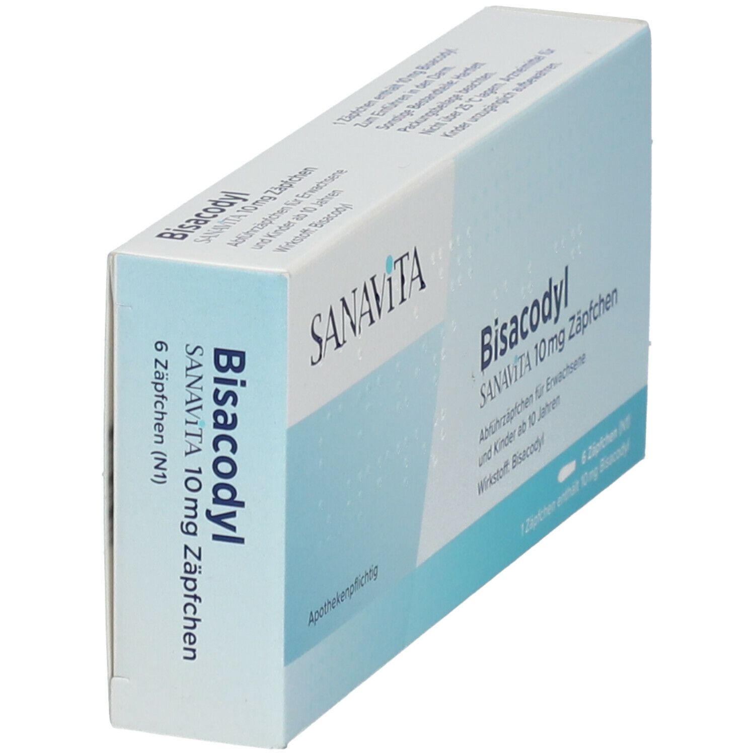 Bisacodyl Sanavita 10 mg