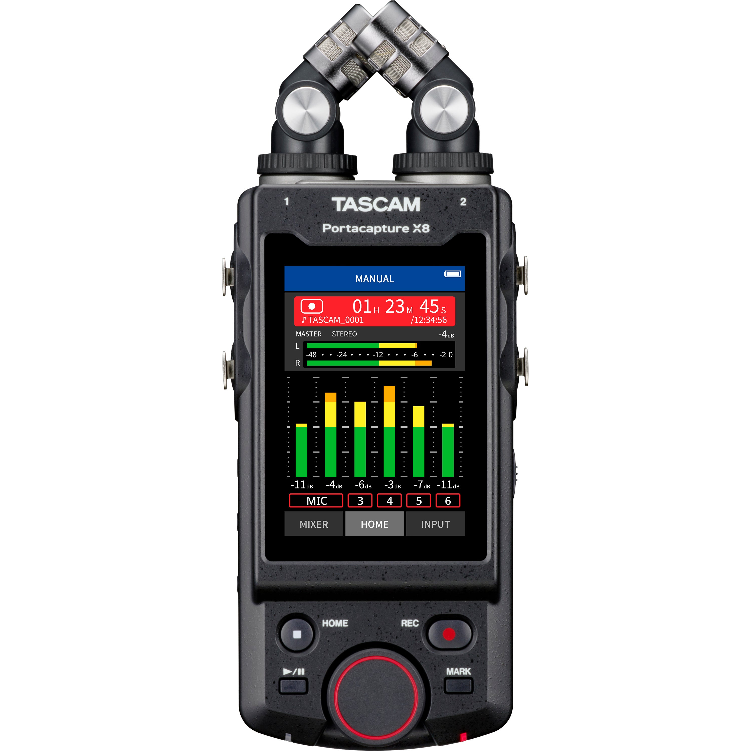 Tascam Portacapture X8 handheld PCM recorder