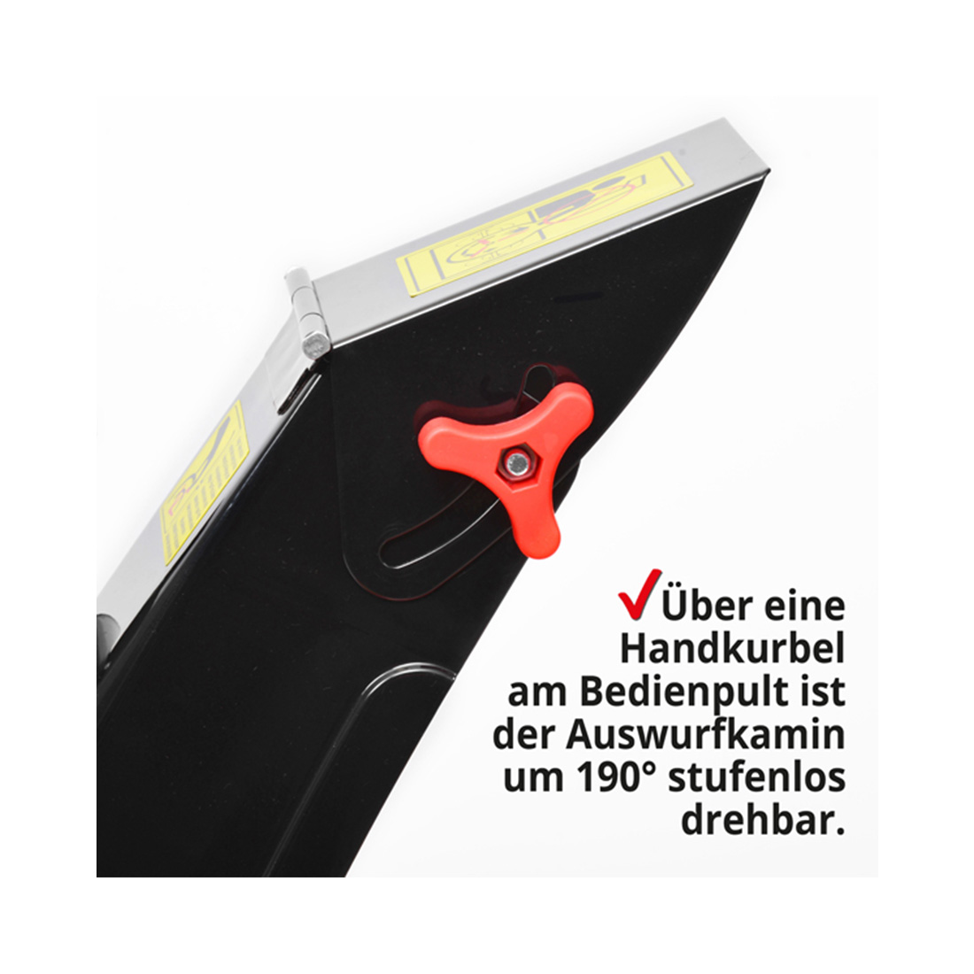 Hecht 9661 Benzin Schneefräse