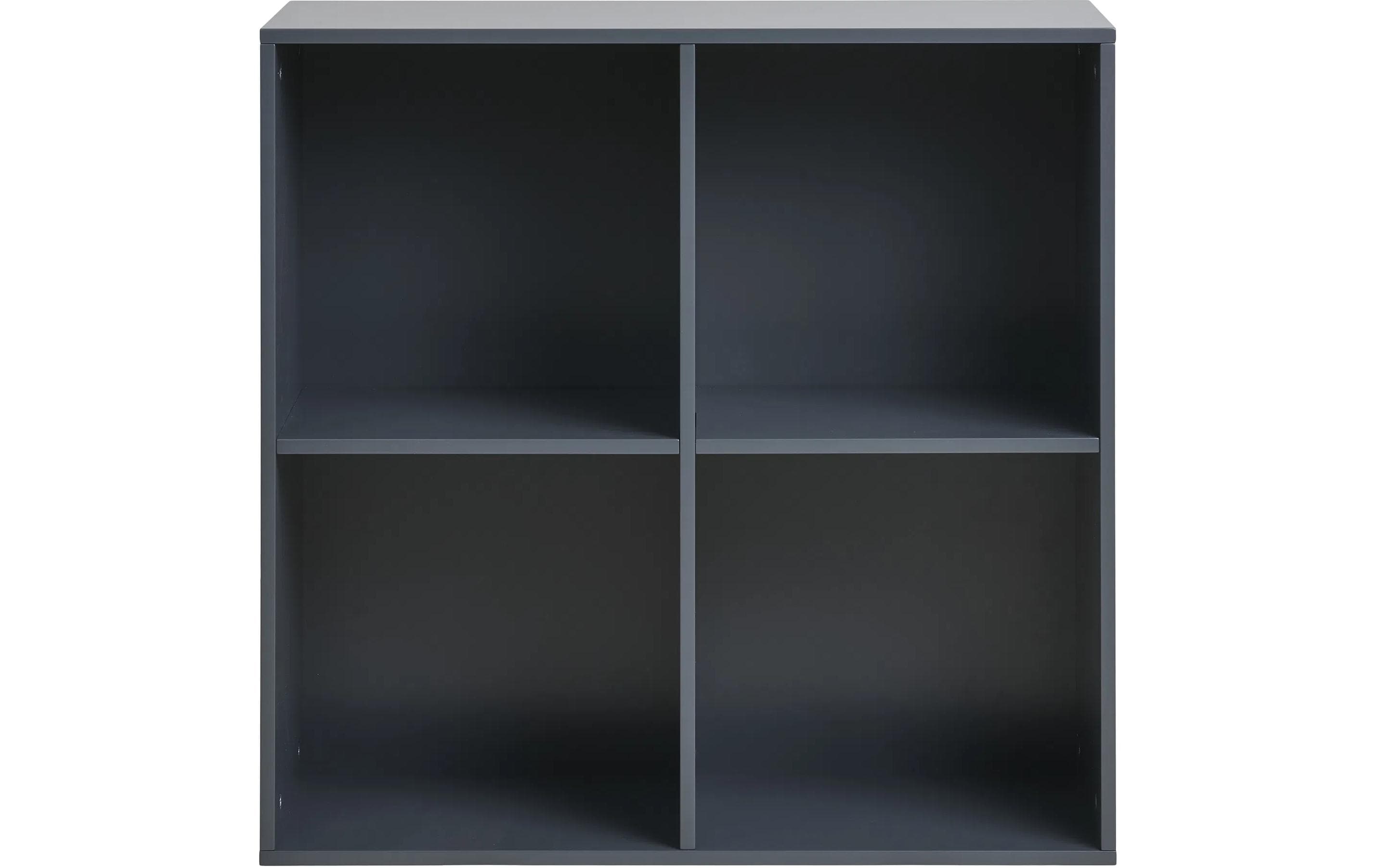 Wandregal Home 69 x 30 x 69 cm, DunkelgrauSchweberegale