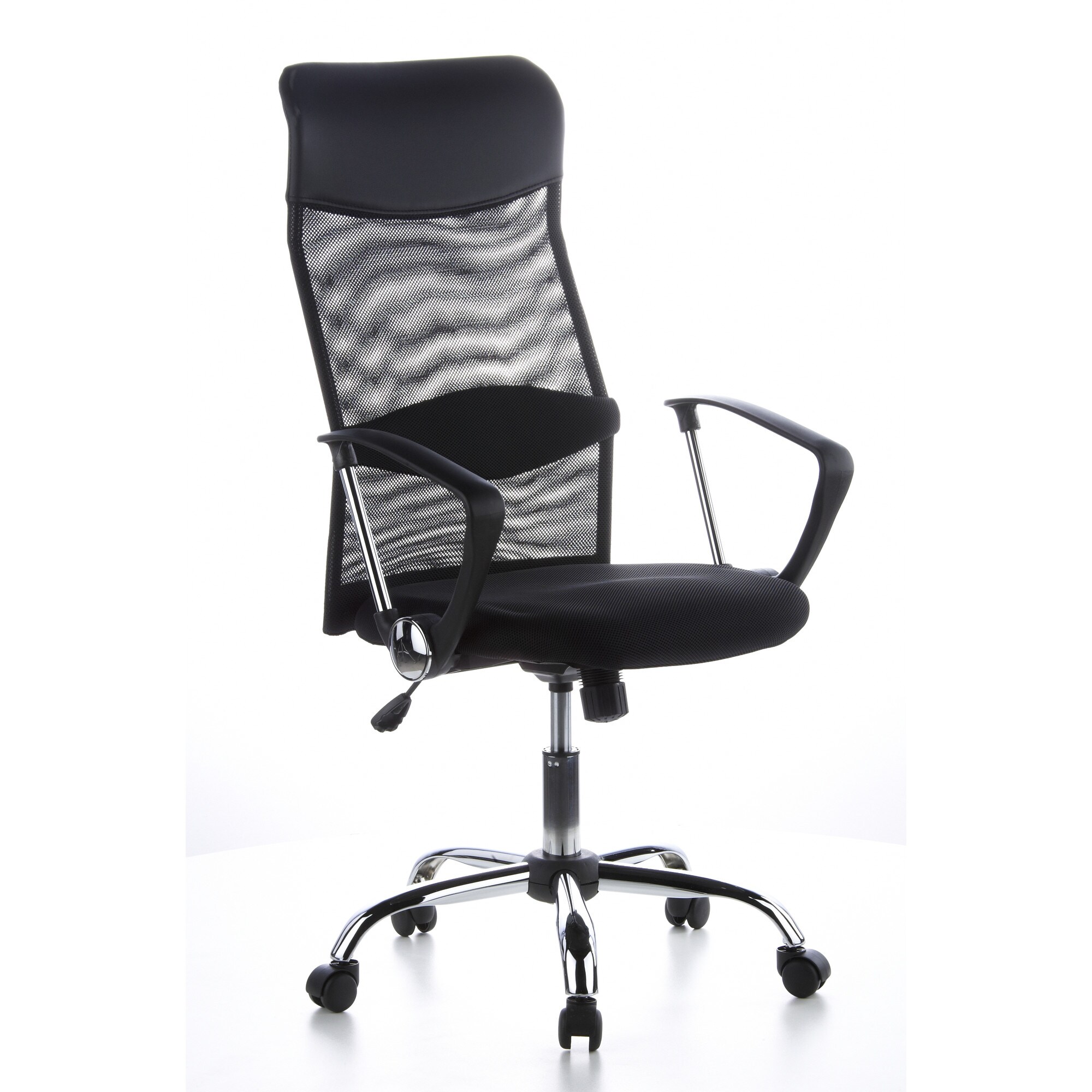 Home Office Chefsessel ARIA HIGH Stoff mit Armlehnen hjh OFFICE