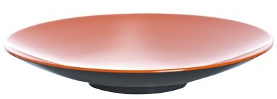 Pastateller grau-orange