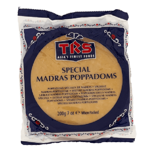TRS Special Madras Poppadoms 200g