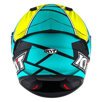 Casque KYT NF-R - XAVI FORES 2021 REPLICA ORIGINAL MATT - Jaune / Vert