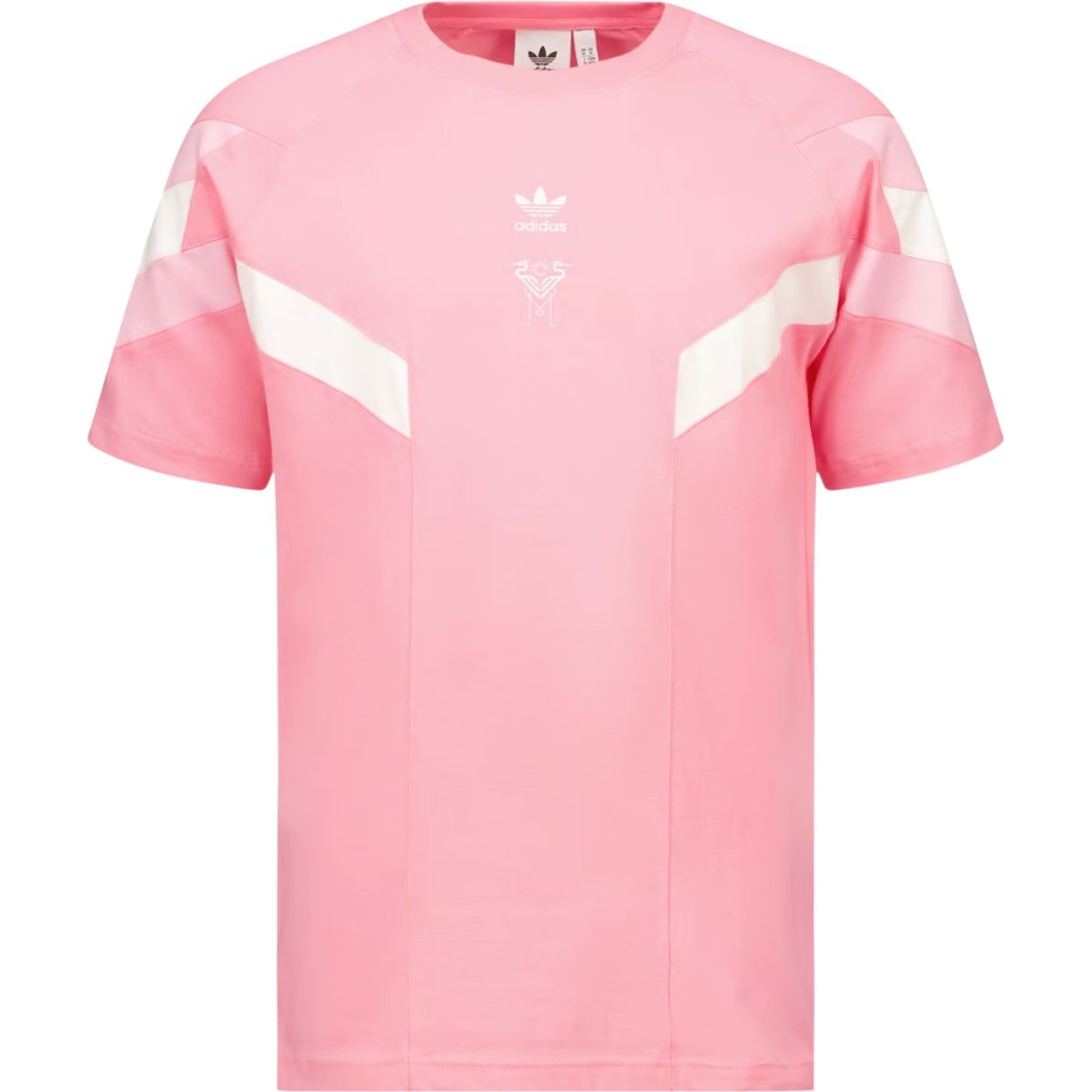 Adidas Inter Miami CF Originals T-Shirt 2025-2026 Roze Wit