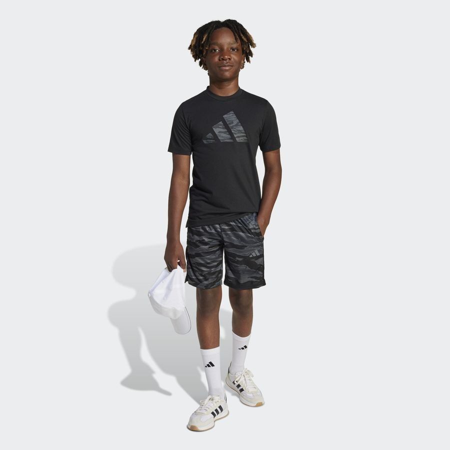 Adidas Train Essentials Camo Print Shorts Kids