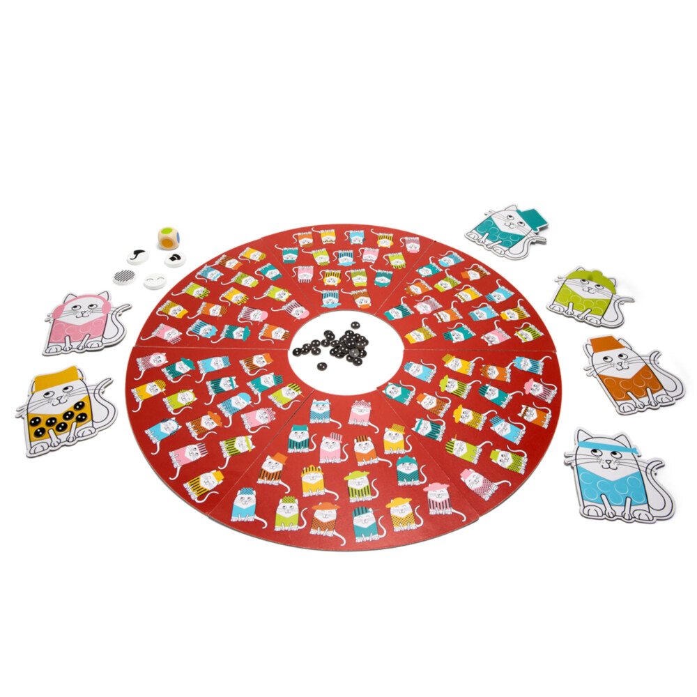 BS Toys Kinderspel Poezen met Hoeden