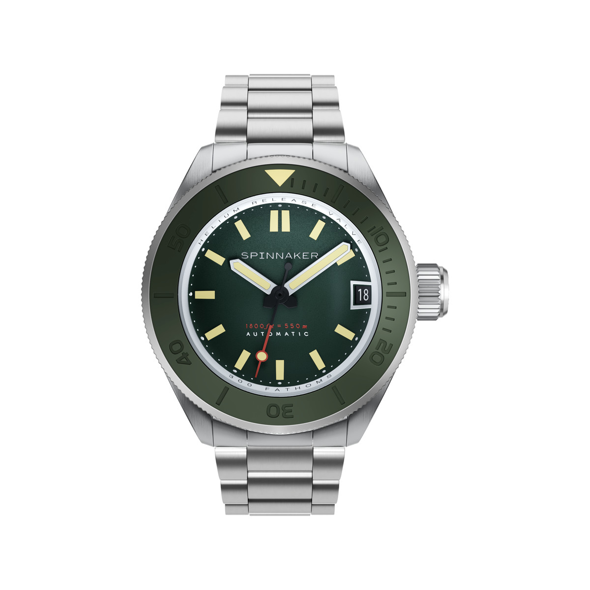 Montre SPINNAKER New Piccard homme automatique bracelet acier
