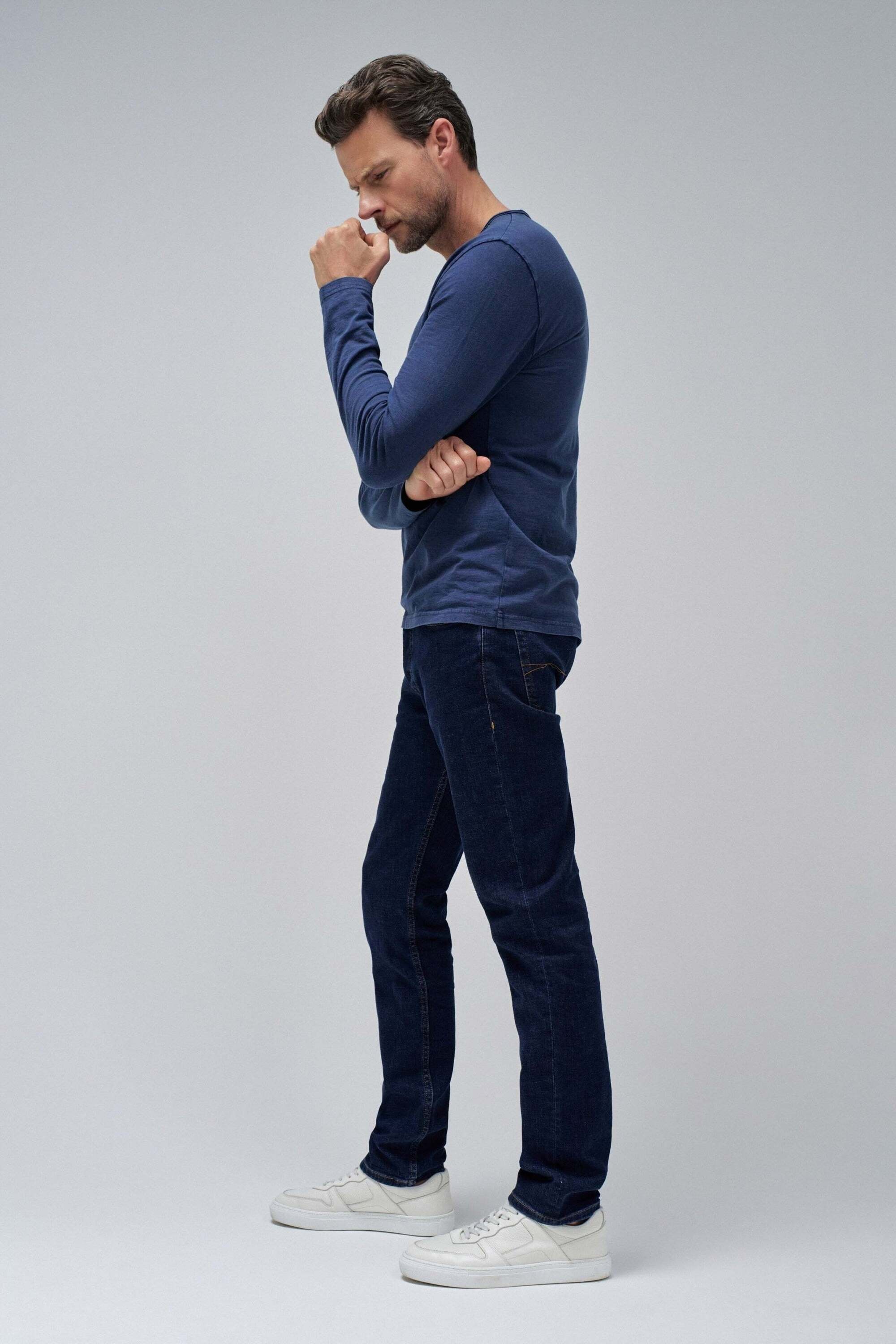 Salsa Langarmshirt »Salsa Jeans Langarmshirt Jersey Longsleeve Serafino«