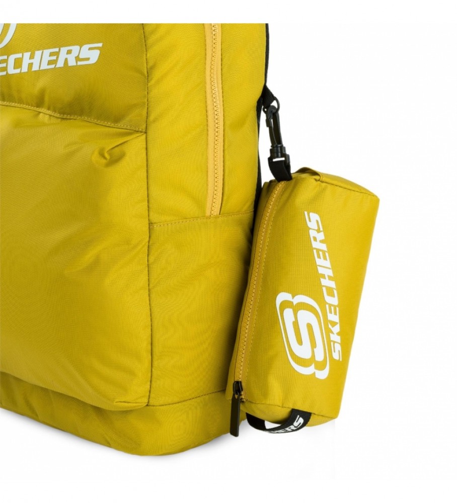 Estojo para lápis Skechers S932 Amarelo - 19x8x7 cm -