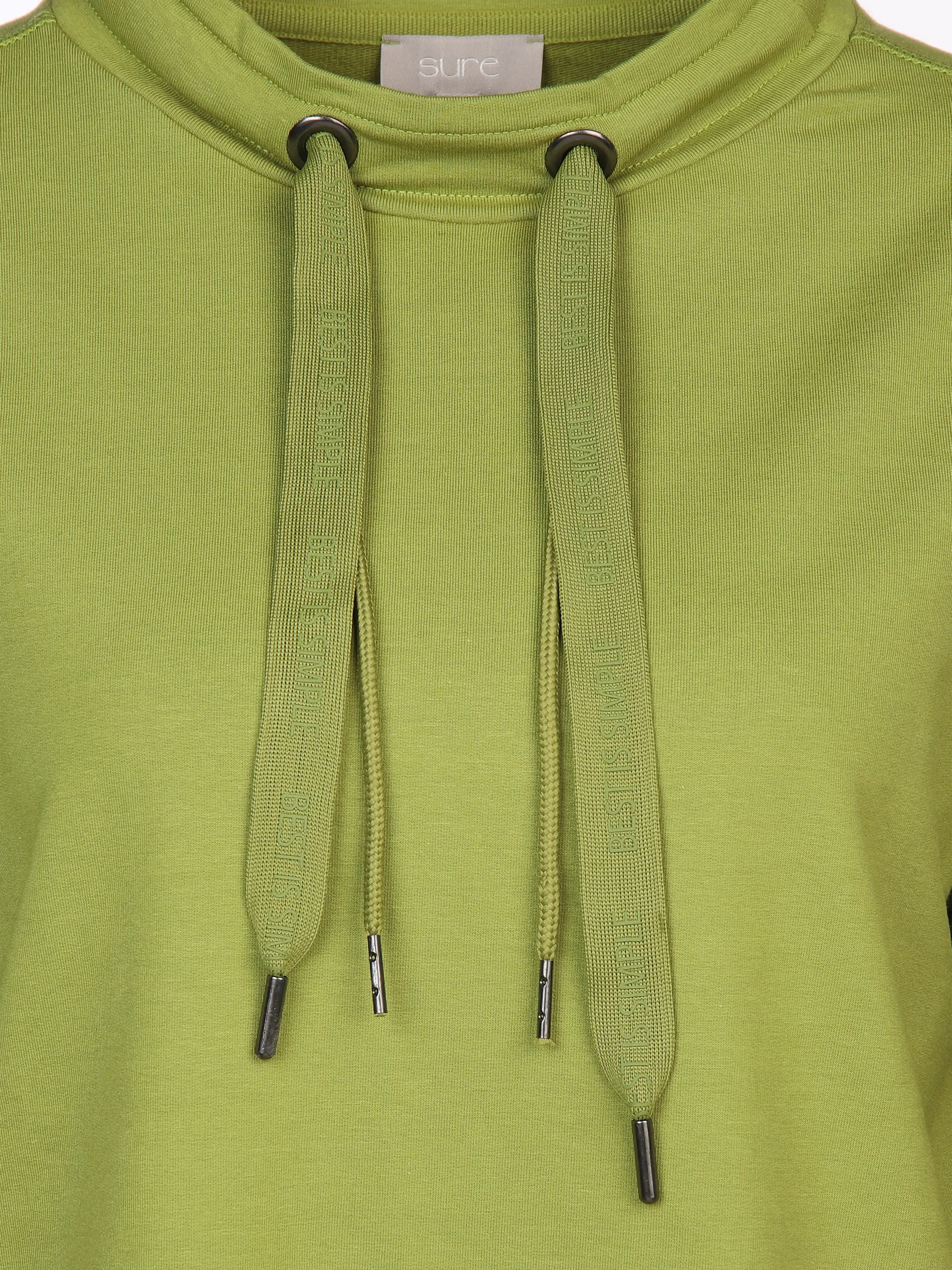Damen Langarmshirt mit Stehkragen