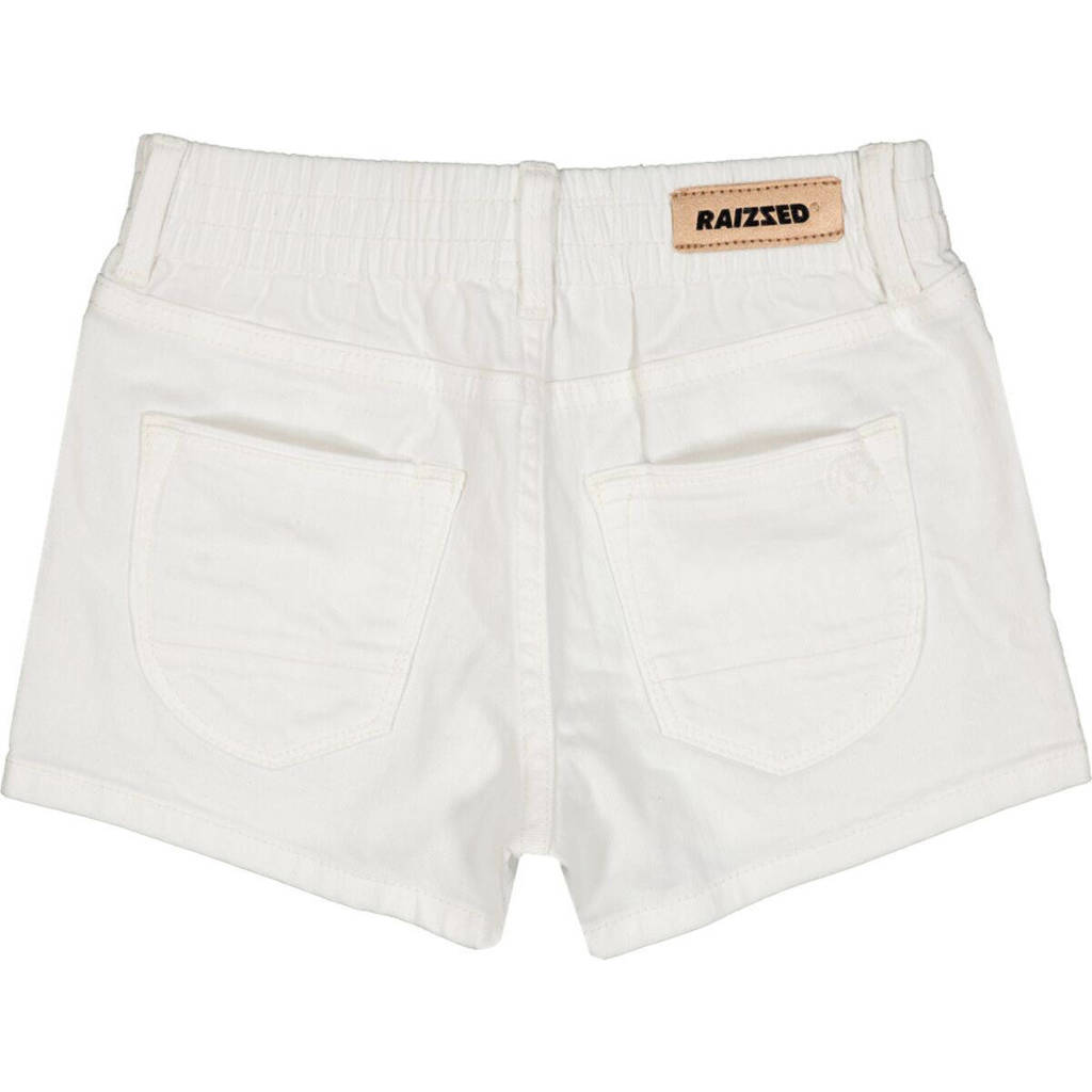 Raizzed denim short white