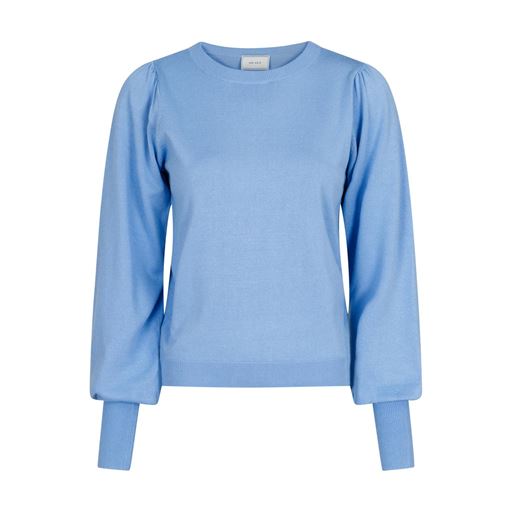 Neo Noir Magdalena Solid Striktrøje, Sky Blue, 40