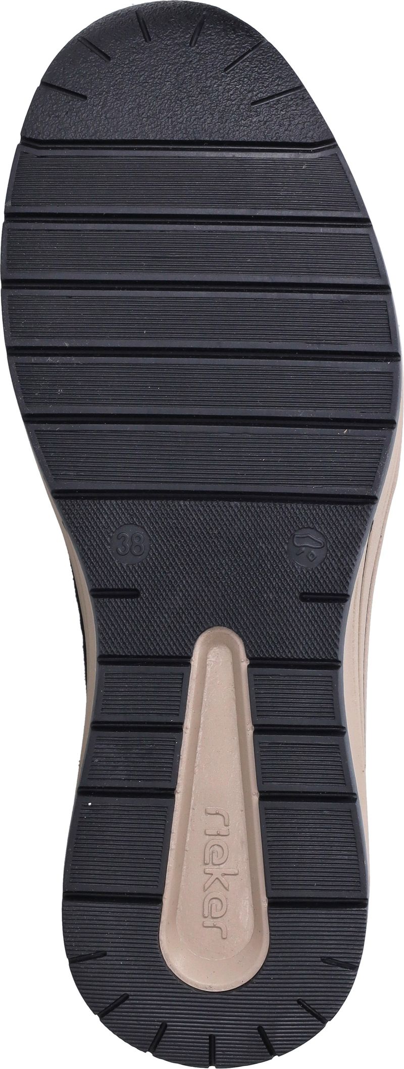 Rieker Sneakers Blauw Dames