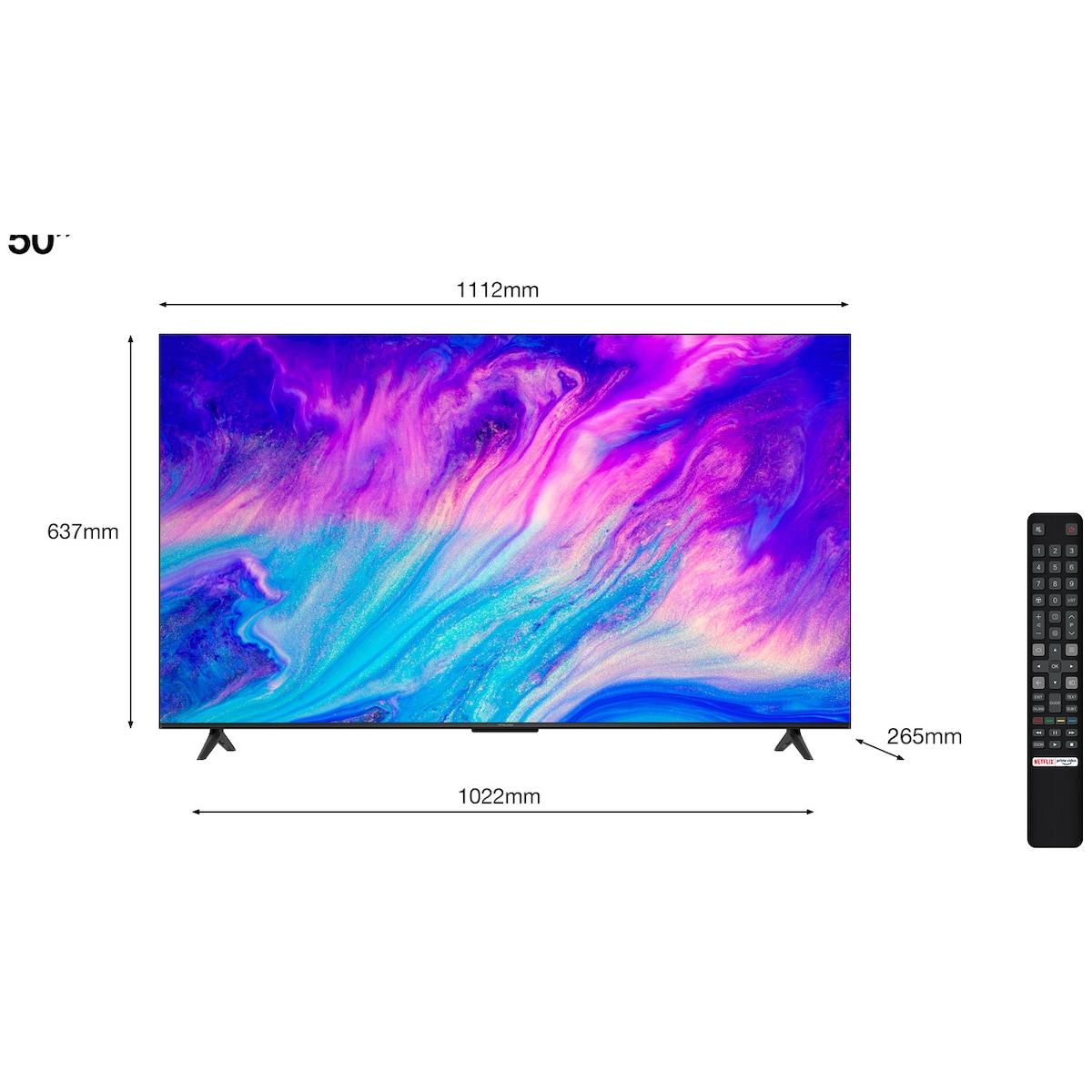 iFFalcon 50 U62 4K Smart TV (2023)