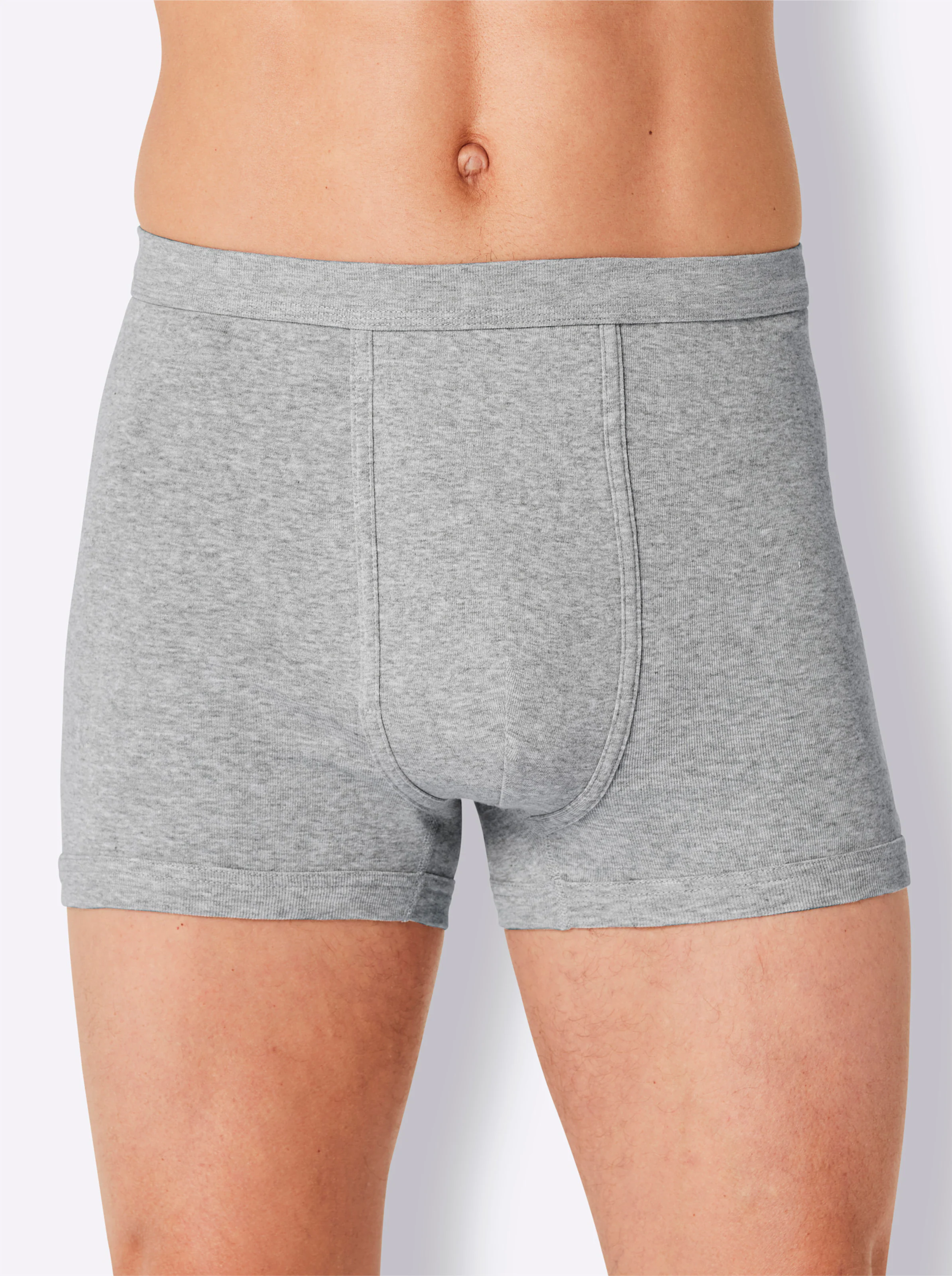 KINGsCLUB Hose kurz in 3x grau-meliert + 2x schwarz