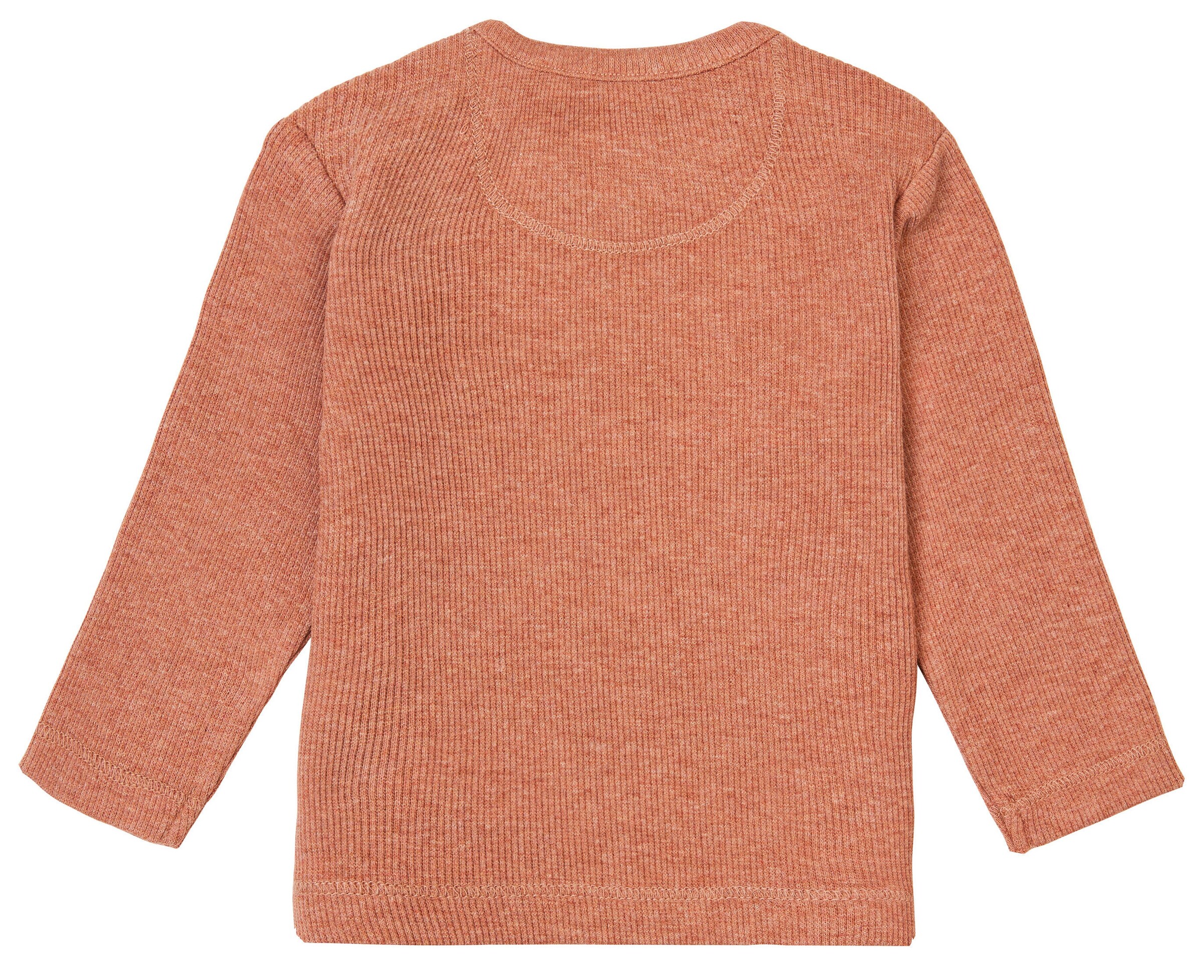 Noppies Baby Langarmshirt Natal Cafe Au Lait Melange