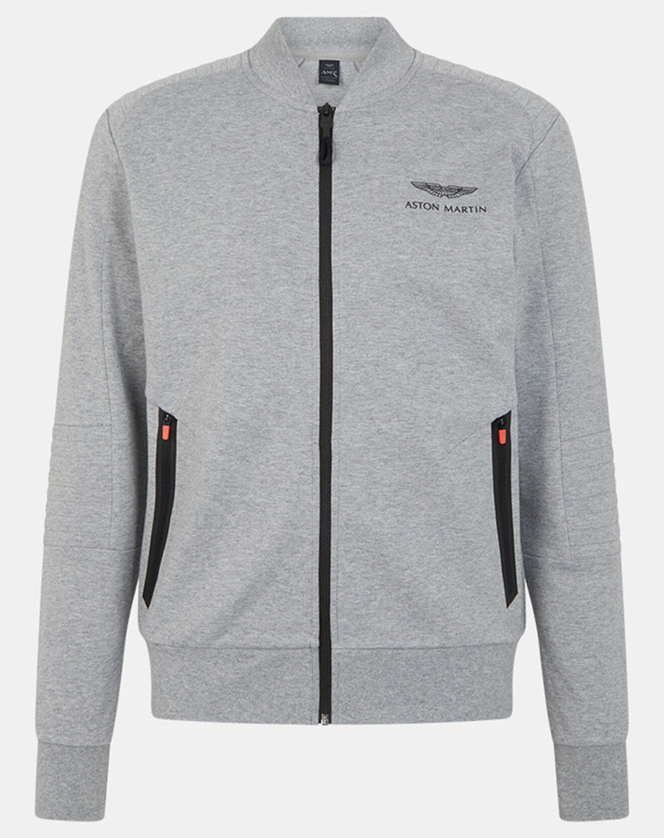 Hackett London Sweat Motard Aston Martin Racing gris clair