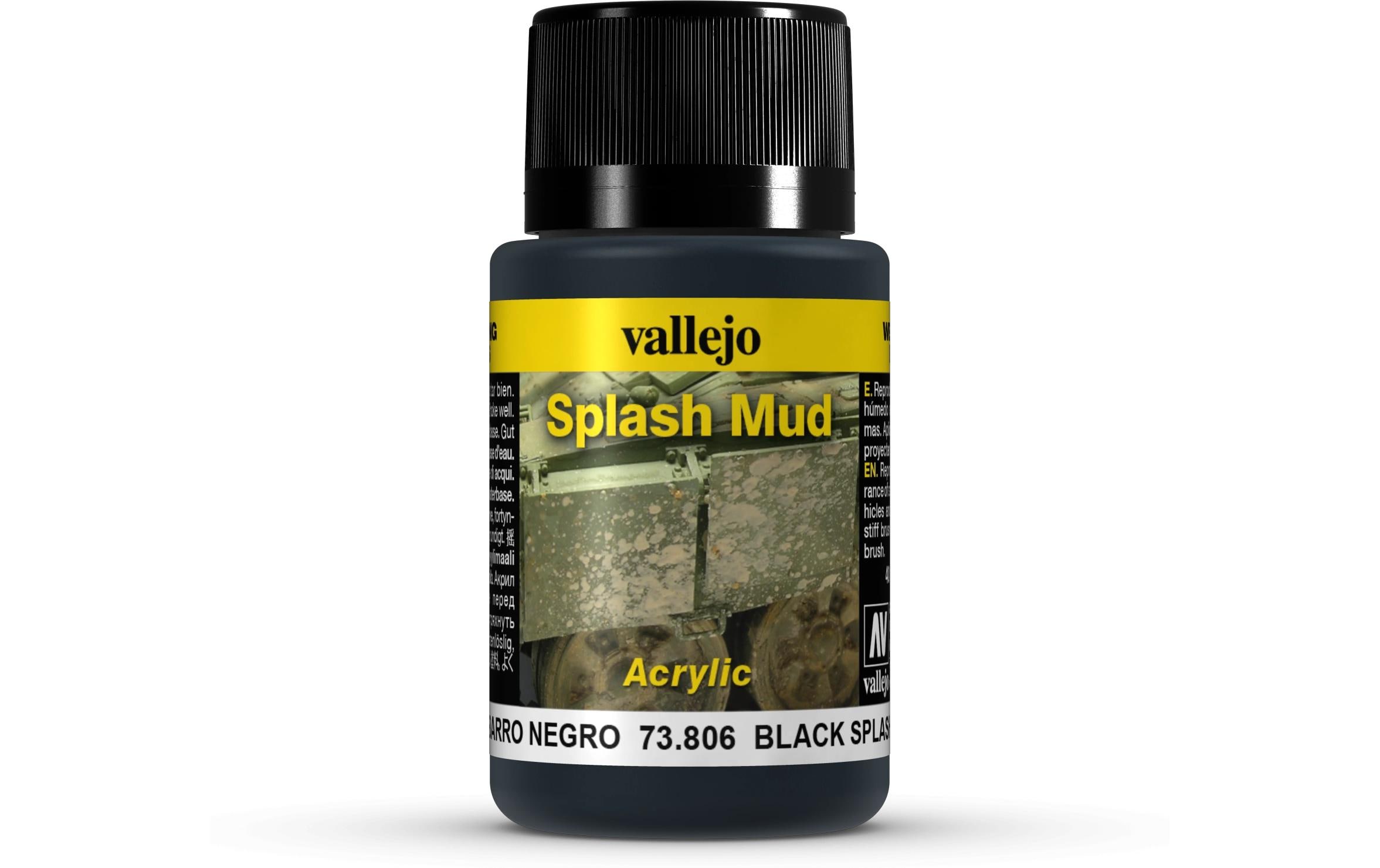 Weathering FX Black Splash Mud 40 mlSchlamm Verwitterungs-Effekt für Modellbau und Miniaturen