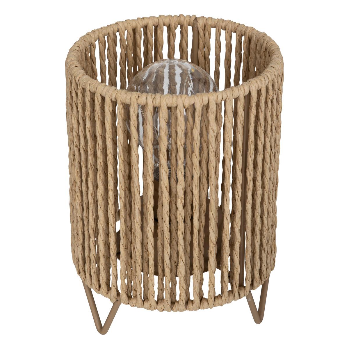 LAMPE PAPIER ODA NATUREL H.17CM