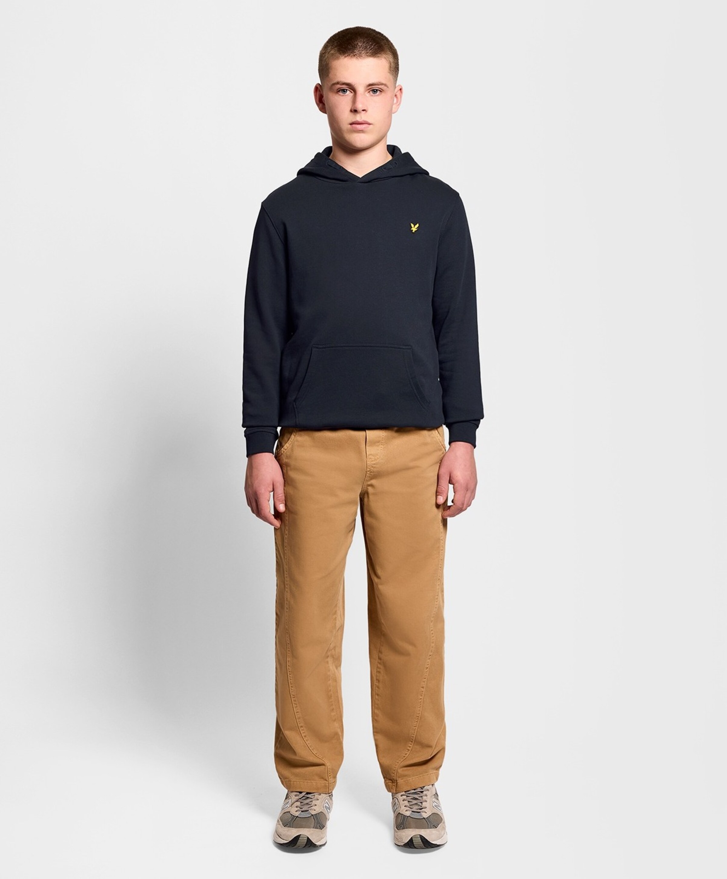 Lyle & Scott Jongens hoodie blauw