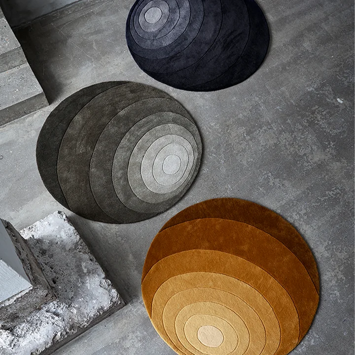 Verpan - Luna Teppich, Ø 120 cm, rose
