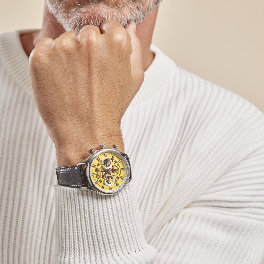 Montre Montignac Jaune