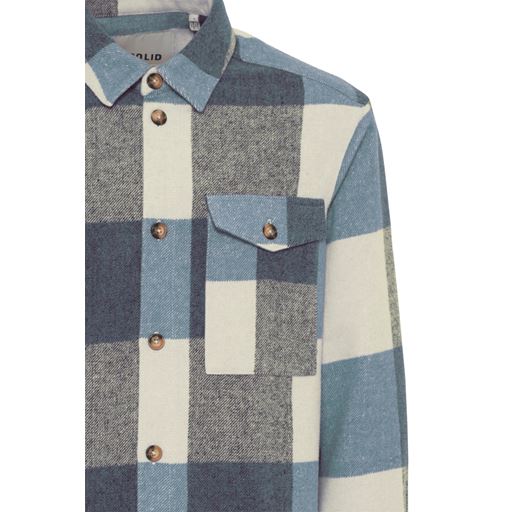 Solid Manheim Skjorte, Faded Denim, XL