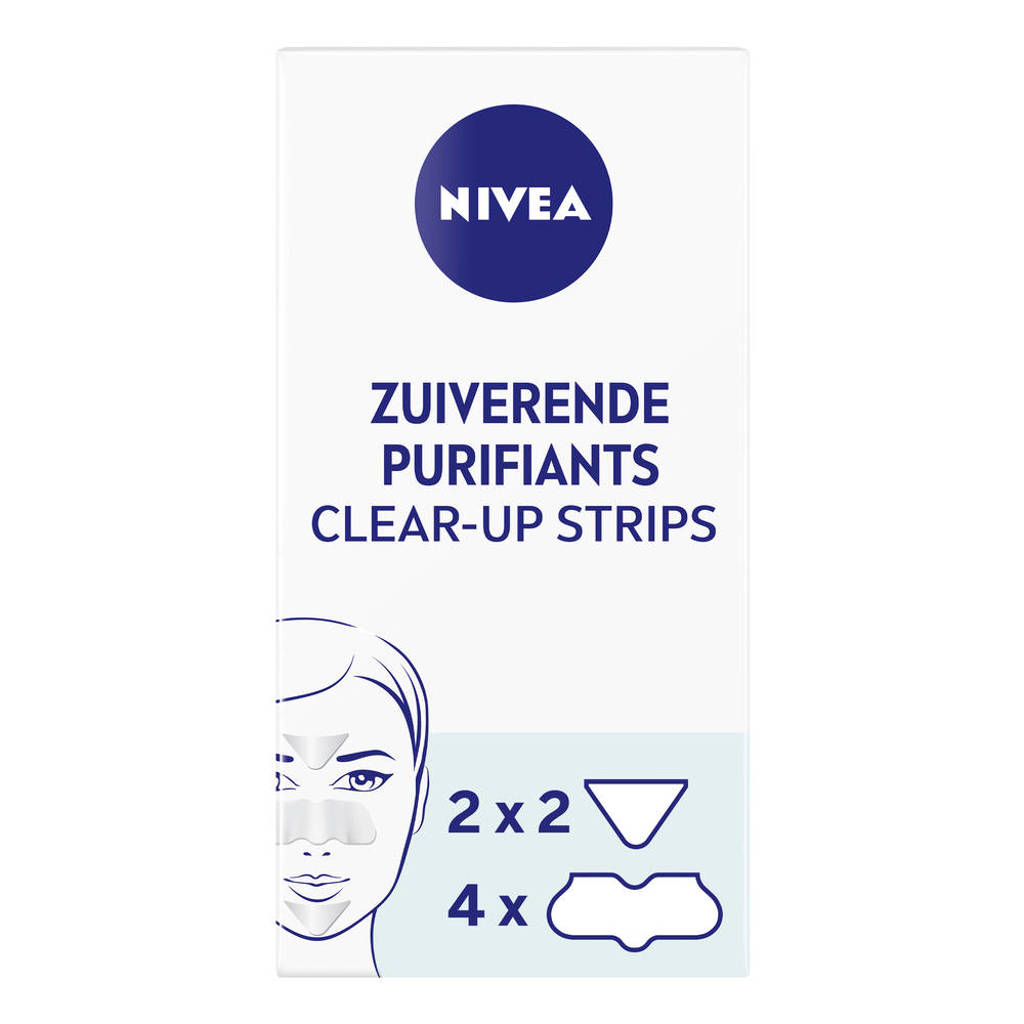 Gewone neusstripszuiverende clear-up strips 6 stuks