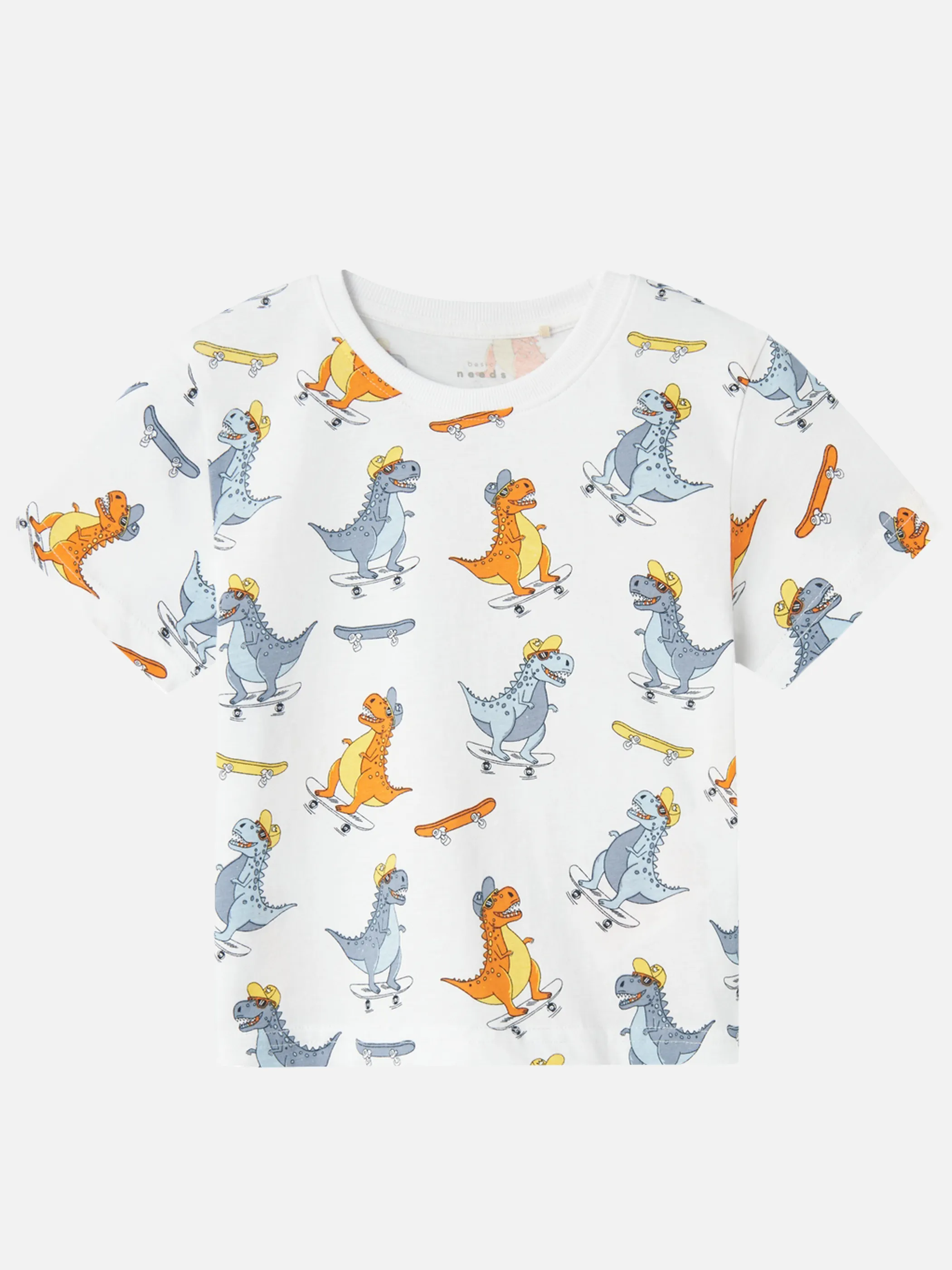 Jungen Shirt mit Dino Alloverprint