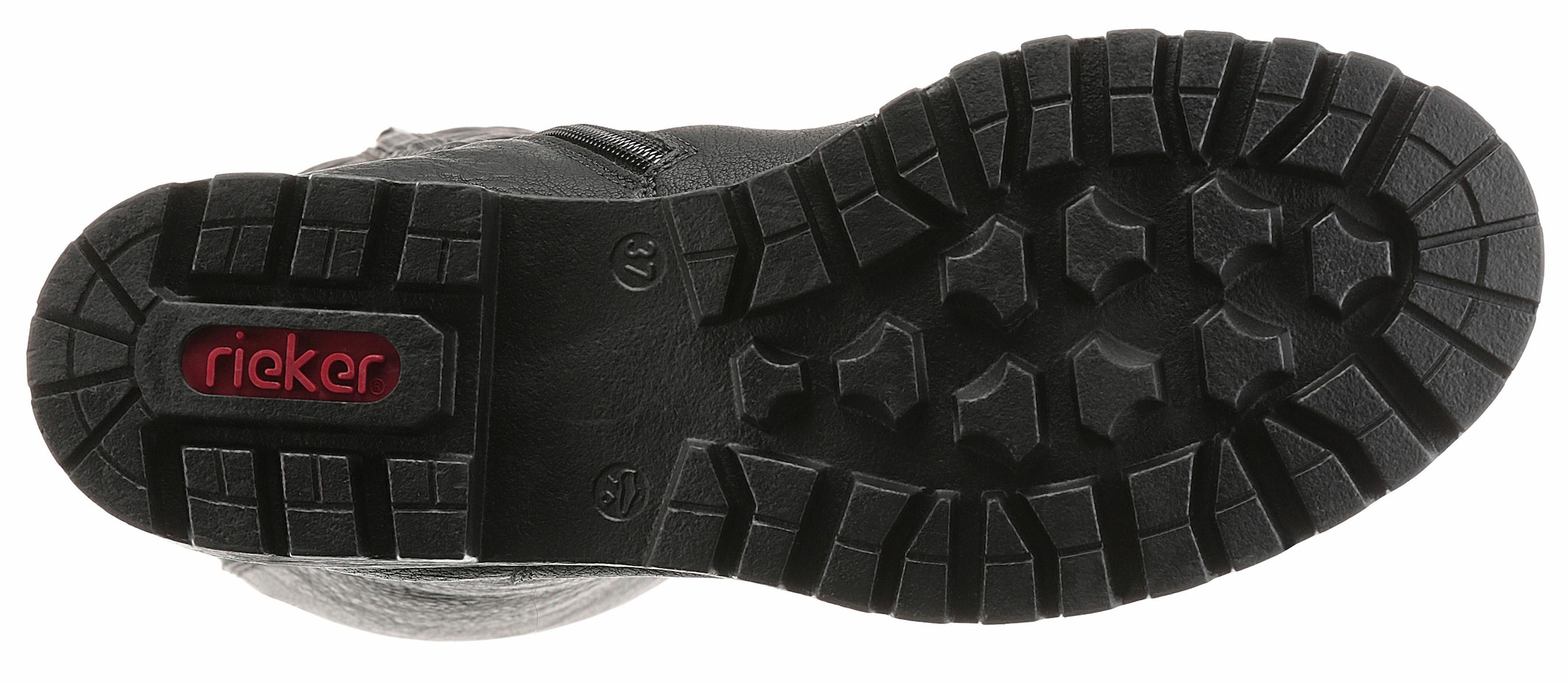Rieker Winterstiefel  , Langschaftstiefel, Winterstiefel im klassischen Look, TEX-Membran