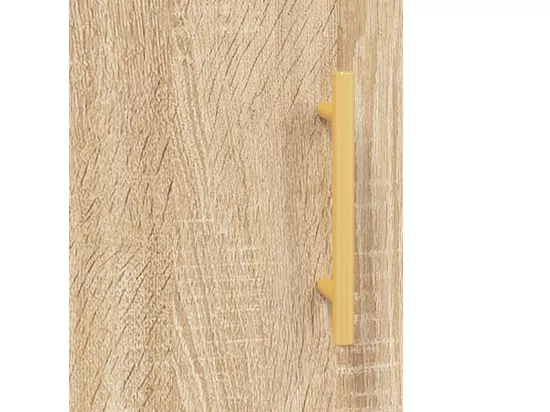 Armoire murale chêne sonoma 60x31x60 cm bois d'ingénierie