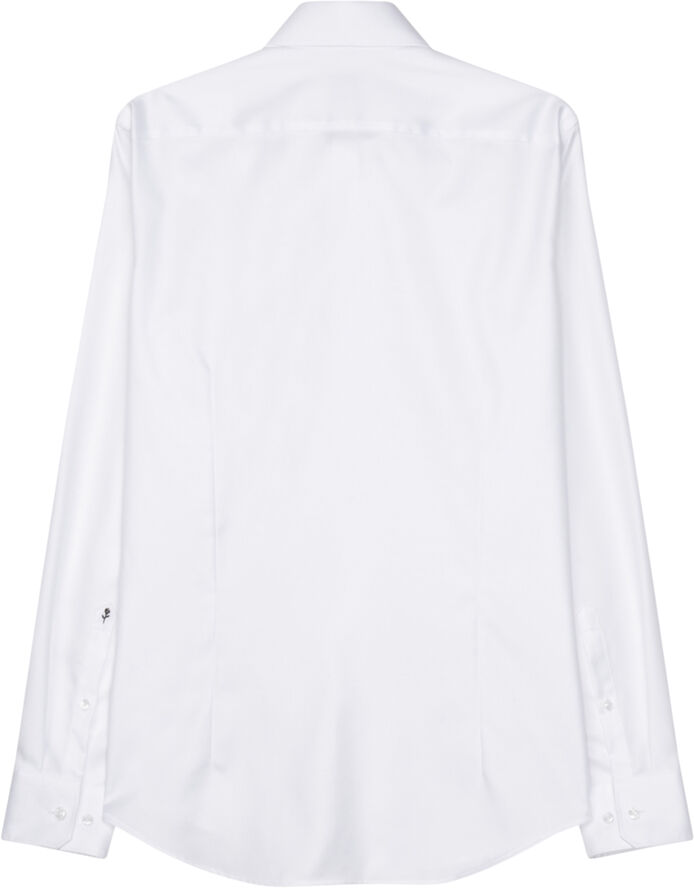 Seidensticker Business Shirt Slim Long sleeve Kent-Collar Uni White