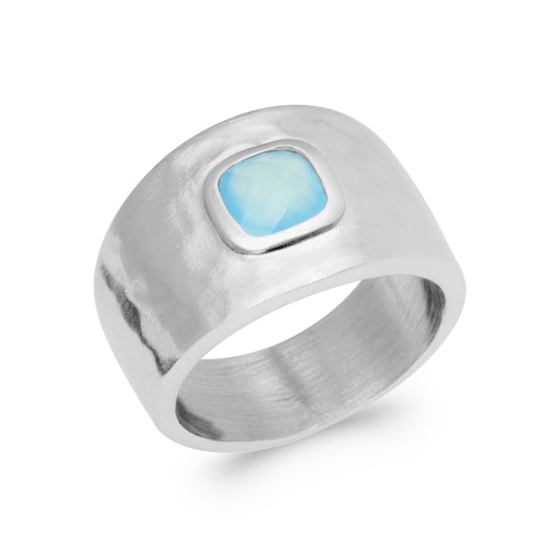Bague Femme - Argent 925 - Agate