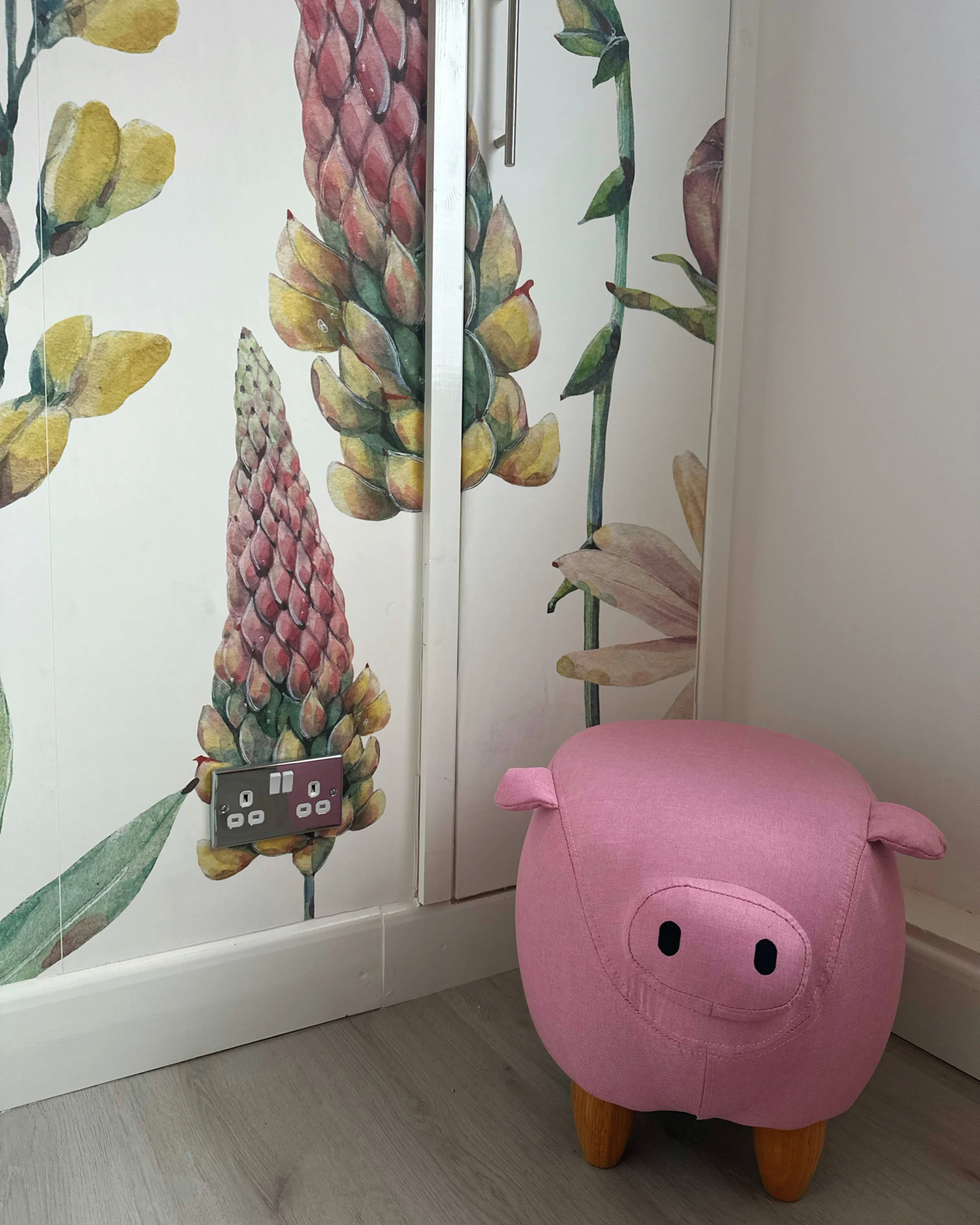 Dierenpoef PIGGY Stof Roze Varken