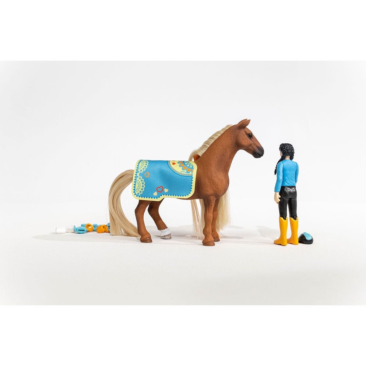 Schleich Schleich Horse Club Kim & Caramelo Starter Set