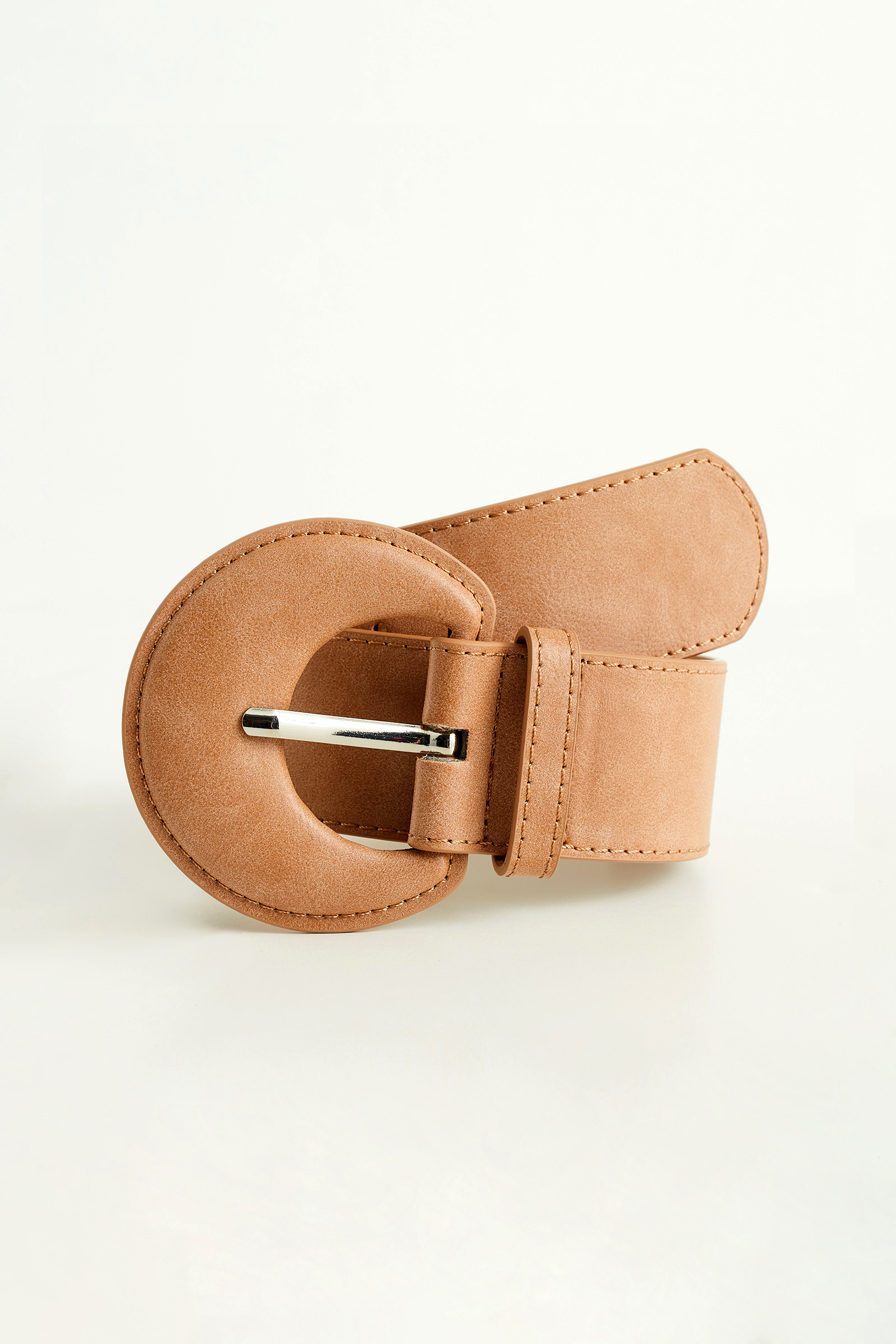 ceintuur met gesp WE Fashion Beige