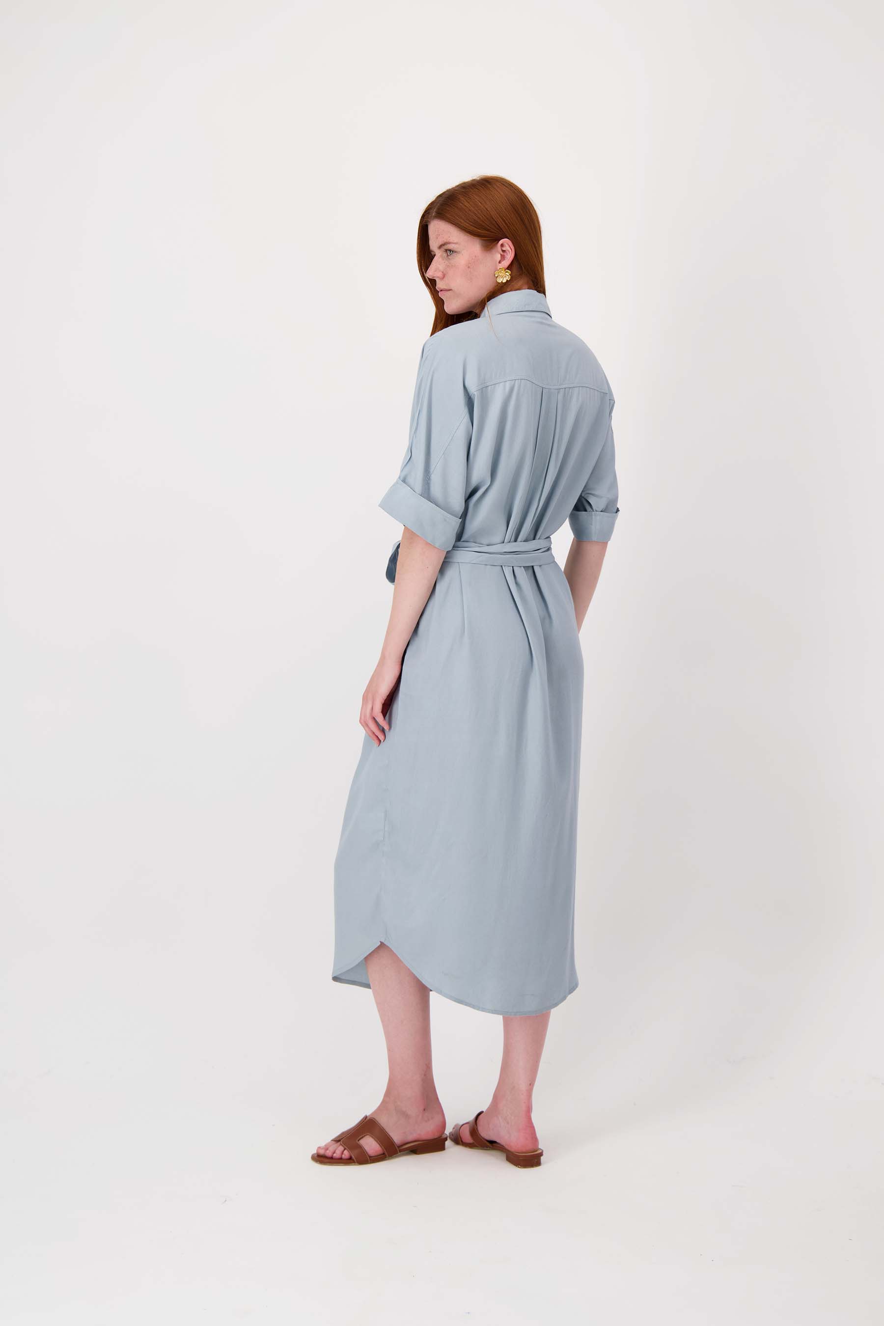 lange blouse jurk