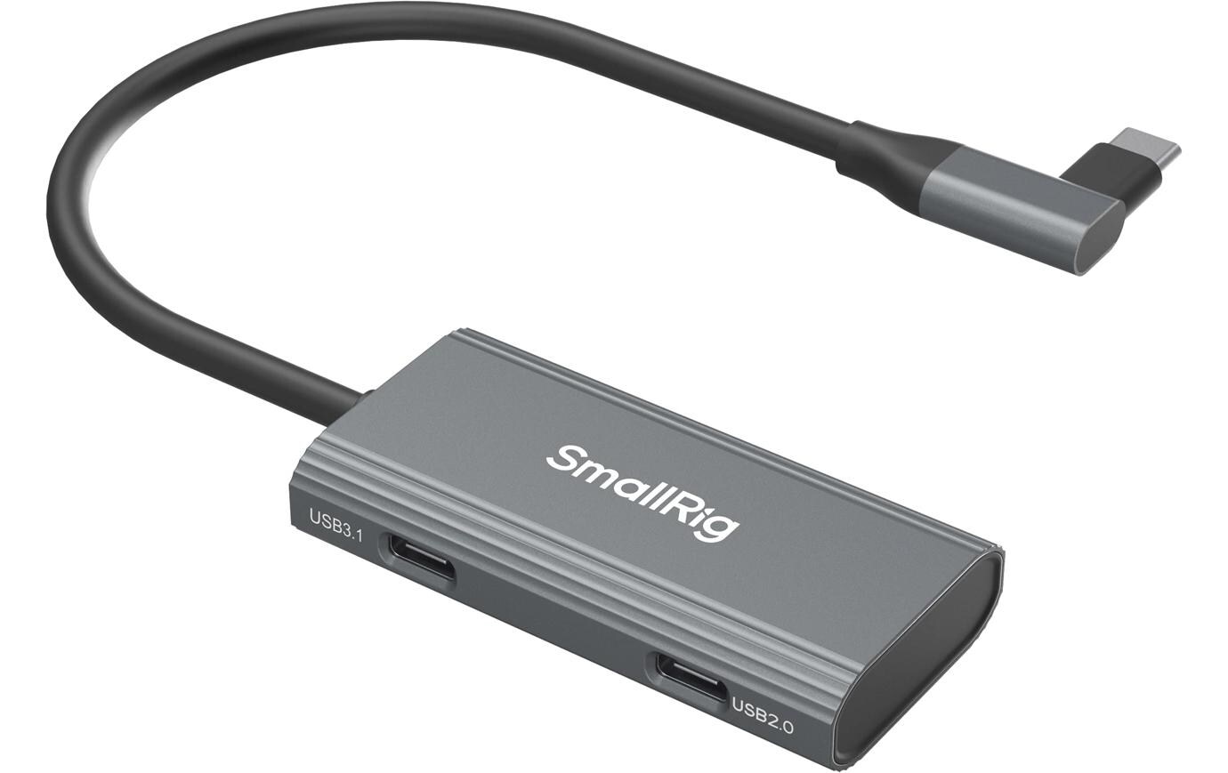 USB-Hub 4-in-1 PD/USB-C 3.1/USB-C 2.0 mit AudioadapterLeichter und kompakter Hub