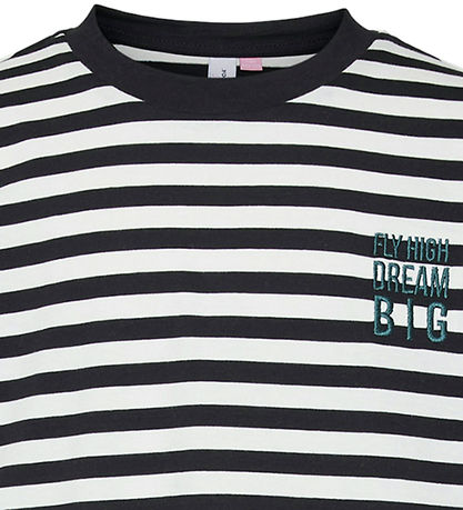 Vero Moda Bluse - VmAnimal Kelly - Black/Snow White
