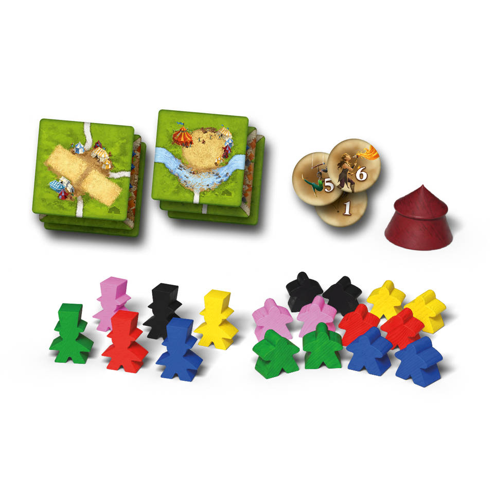 Carcassonne uitbreiding Circus & artiesten