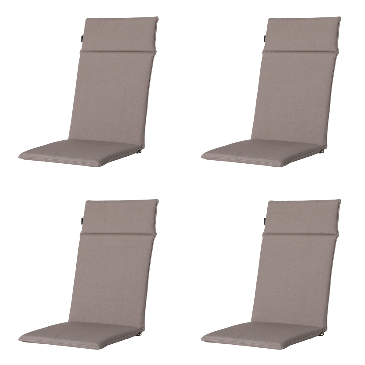 Madison Panama taupe Tuinstoelkussen - Set van 4